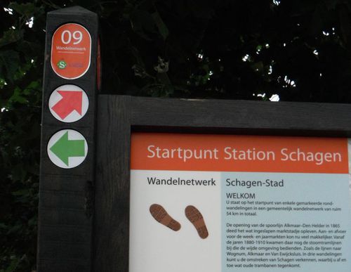 Startpunt Station Schagen foto