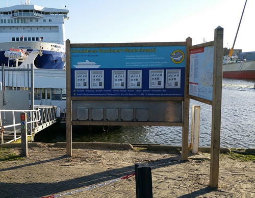 Startpunt Kop van de Haven IJmuiden afbeelding