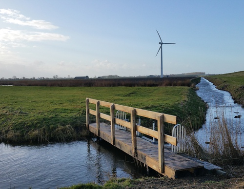 brug in de Groetpolder