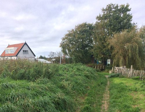 Foto Rode route vanaf startpunt Broek op Langedijk