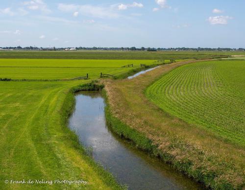 Uitzicht over de ringloot en het landschap - Foto door Frank de Neling