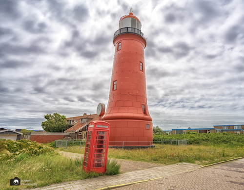 Lage vuurtoren IJmuiden - door Westphil Photography