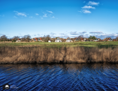 Vakantie park in de verte