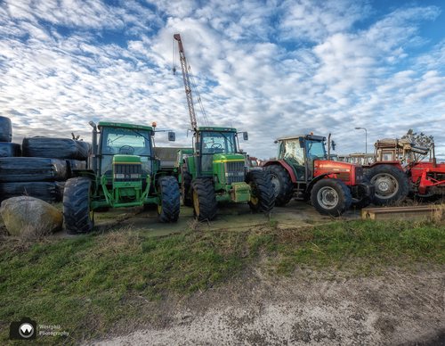 Oude tractoren en machines