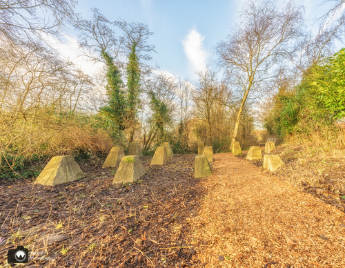 Grote stenen als kunstwerk