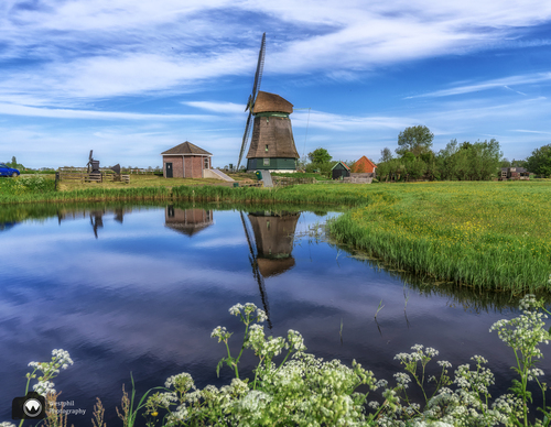 Molen aan het water