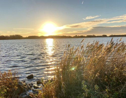 Uitzicht Stootersplas bij knooppunt 14 door Germaine Govaart