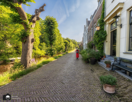 Straatje en Laura op de rug