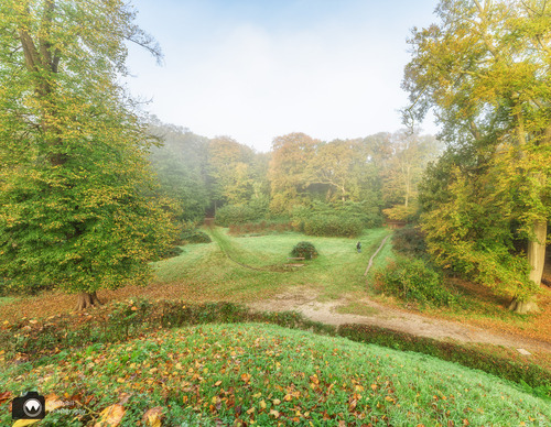 Uitzicht vanaf het heuveltje