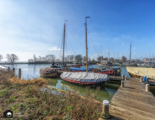 Bootjes in de haven
